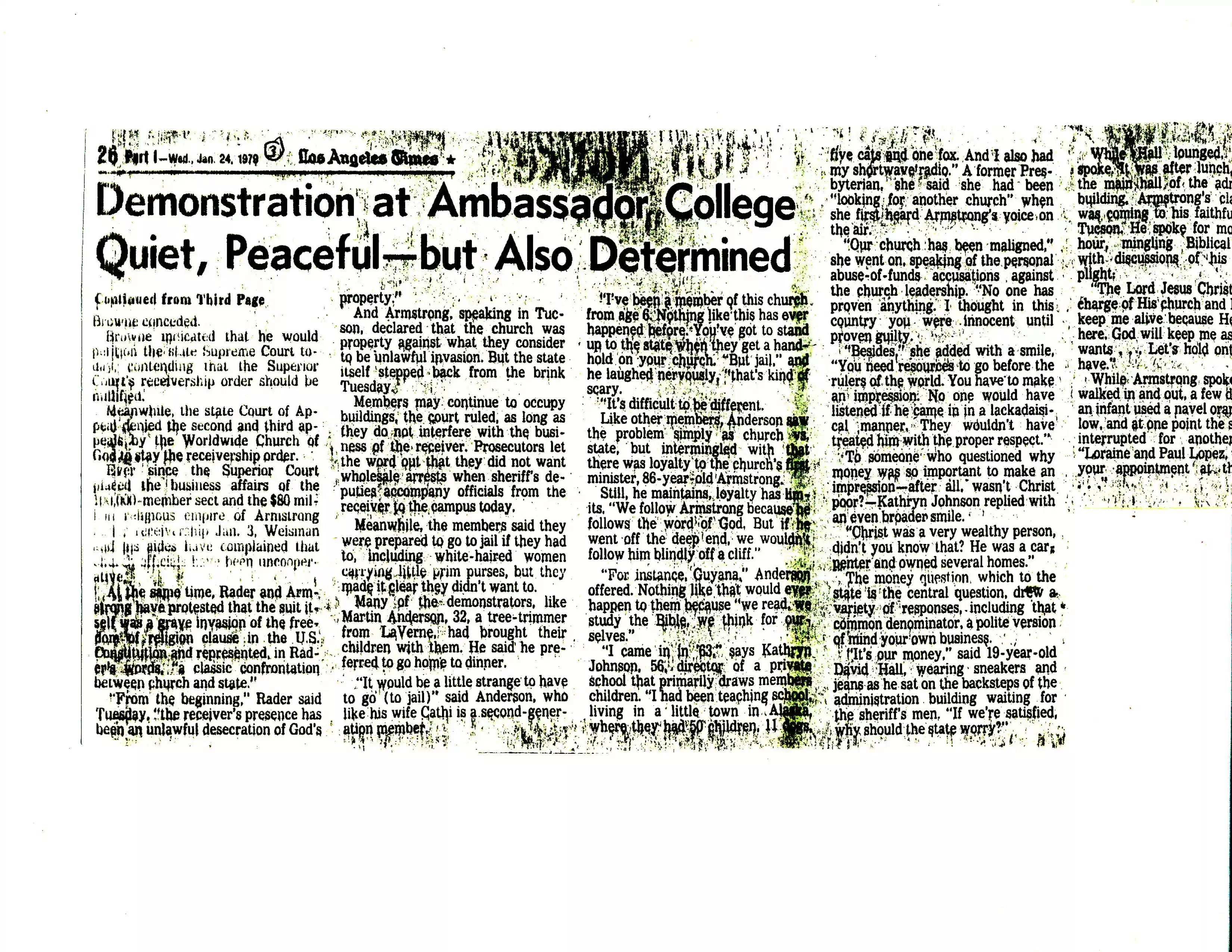 2. LA Times 1-24-79
